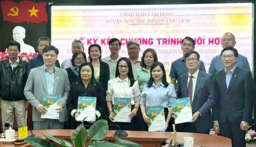 Ký kết chương trình phối hợp trong lĩnh vực văn hóa, thể thao và du lịch, giai đoạn 2026 - 2030