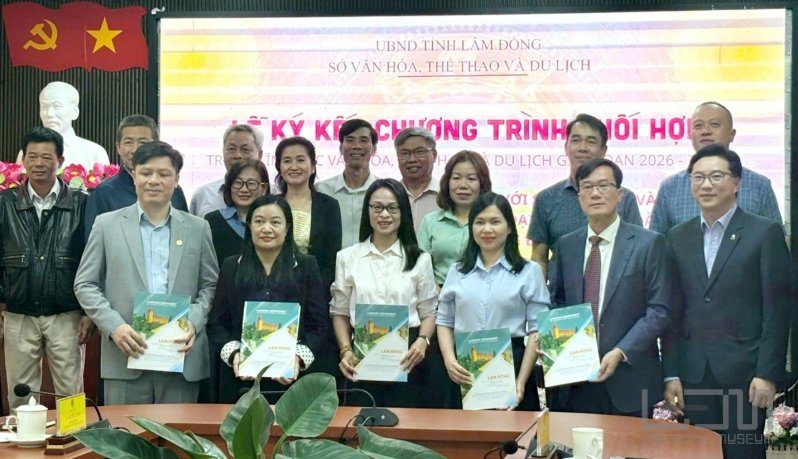 Ký kết chương trình phối hợp trong lĩnh vực văn hóa, thể thao và du lịch, giai đoạn 2026 - 2030