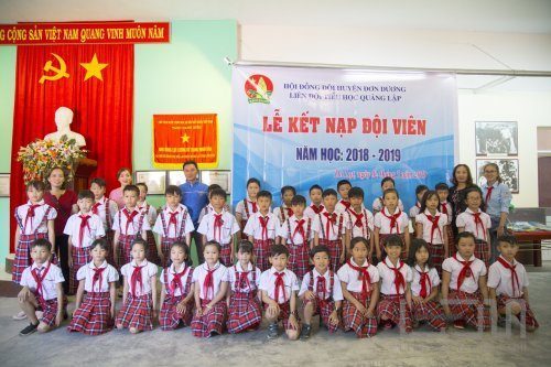 Tổ chức Lễ kết nạp đội viên tại Di tích quốc gia Nhà lao thiếu nhi Đà Lạt