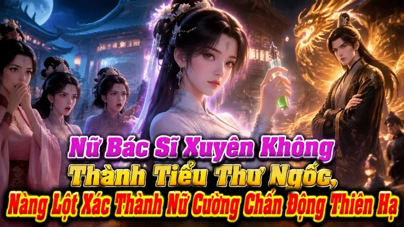 Bìa truyện Nữ Bác Sĩ Xuyên Không Thành Tiểu Thư Ngốc, Nàng Lột Xác Thành Nữ Cường Chấn Động Thiên Hạ