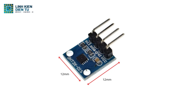 Module cảm biến độ ẩm, nhiệt độ không khí SHT30 I2C - ảnh 3