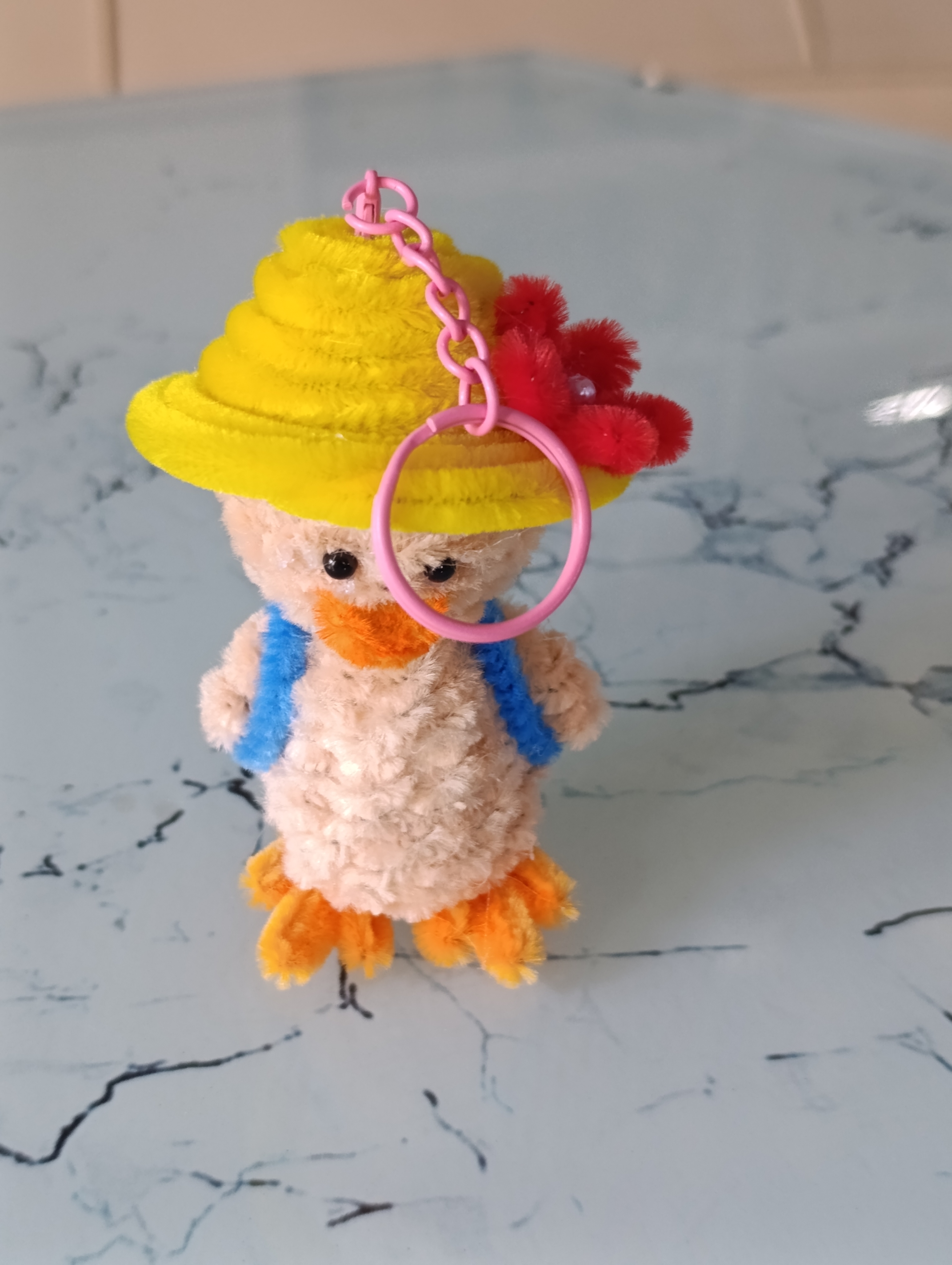 Móc khóa hình chú vịt dễ thương