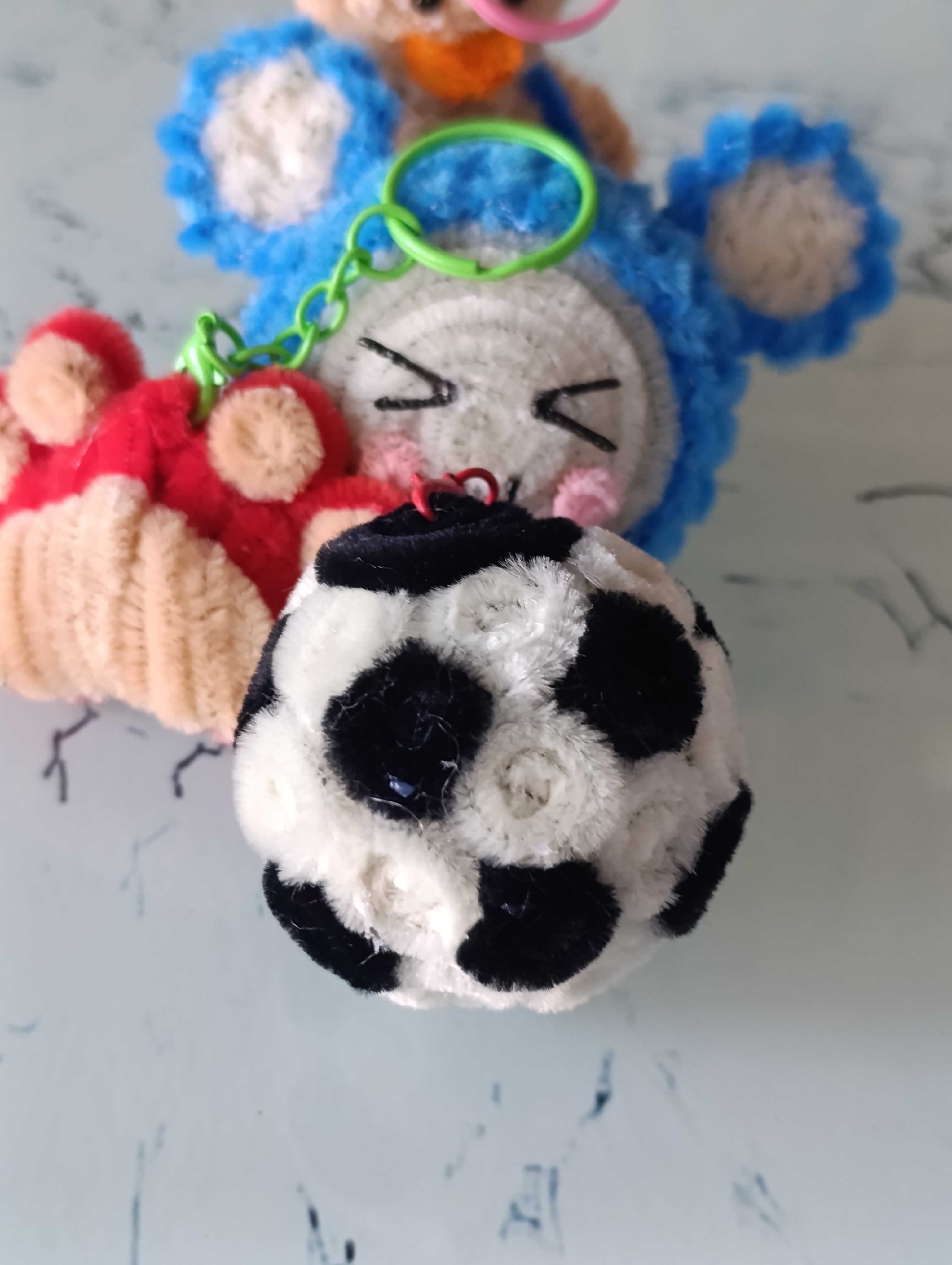 Móc khóa hình trái bóng