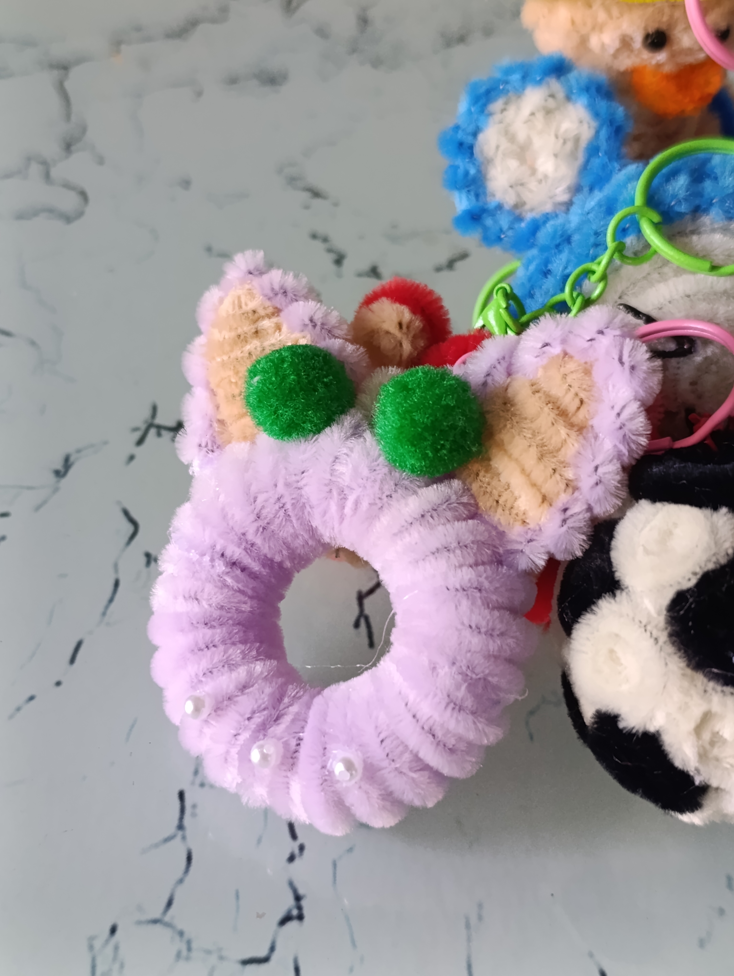 Móc khóa hình nơ