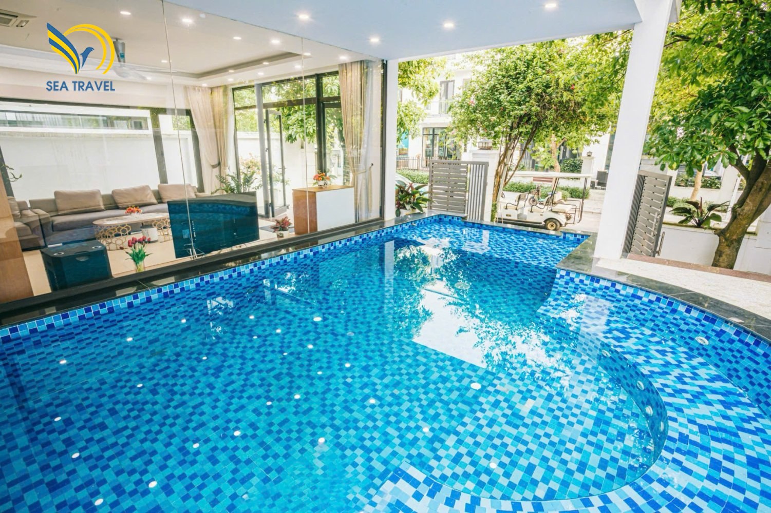Villa đơn lập, có bể bơi